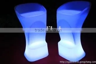 Bar Chair Wedding Activities be Riotous With Colour Outdoor Plastic Led Stools/Led Furniture Fashion Bar Stool Led Bar Stool photo-3