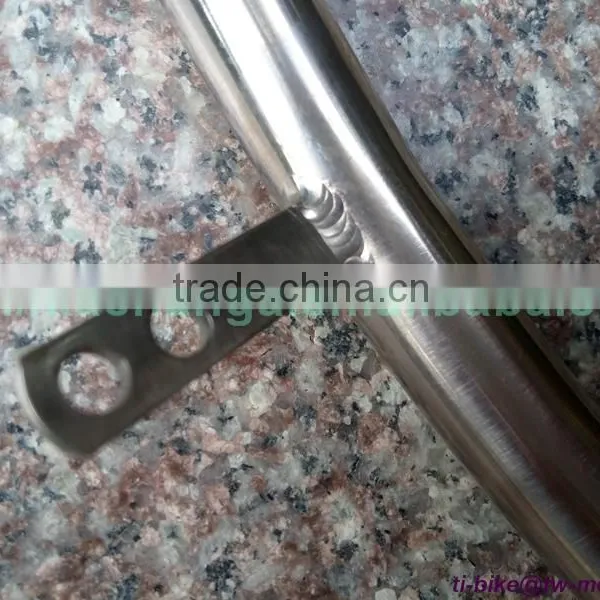 Titanium Wheelchair Rim High Quality Titanium Bike Wheel Rim China Made Titanium Bicycle Wheel Rim for Wheelchair or Bikes photo-4