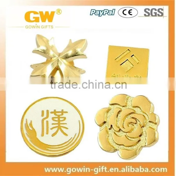 Metal Flower Lapel Pin photo-3