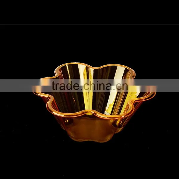 Plastic PET Clear Snow Cone Shave Ice Flower Cup photo-5