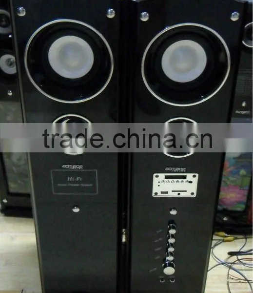 amplifier speaker system with usb input,sd,Iphone slot and remote