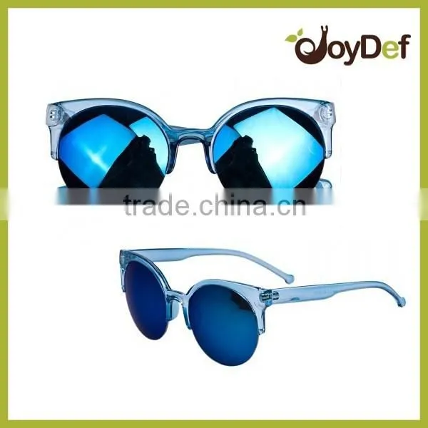 Colorful Customized PC Mirrored Sun Glasses Fashionable Sunglasses photo-3
