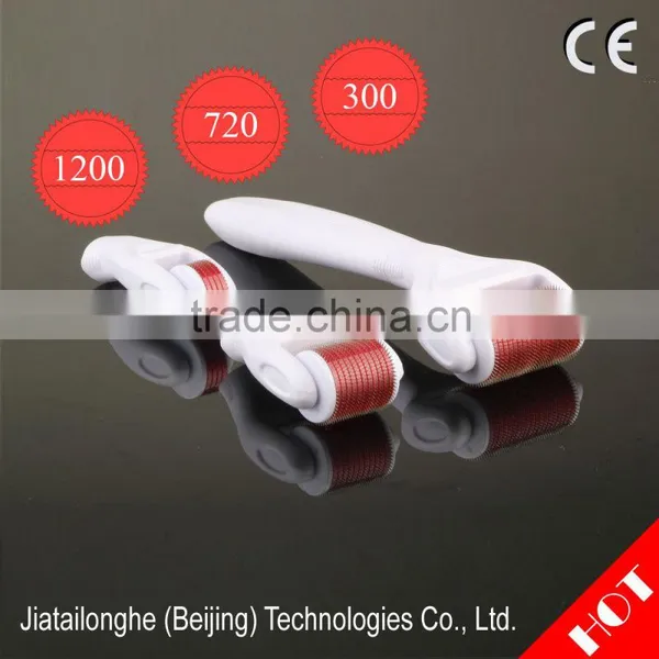 4 in 1 Derma Roller With 300/720/1200 Pins Stainless Micro Derma Roller for Face and Body Treatment photo-3