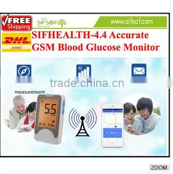 SIFHEALTH-4.4 Accurate GSM Blood Glucose Monitoring/ Healthcare Supply