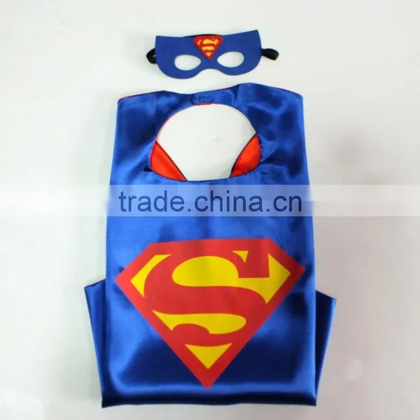 YS Super Hero Cape and Mask Costumes For Kids SET Capes Masks Stickers and Tattoos photo-2