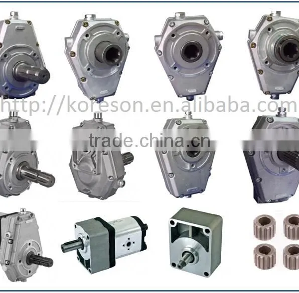 Group 3 Type 70004 Farm Tractor Pto Gearbox for Hydraulic Gear Pump photo-3