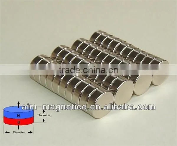 N52 D6 x 1mm Neodymium Magnet photo-2