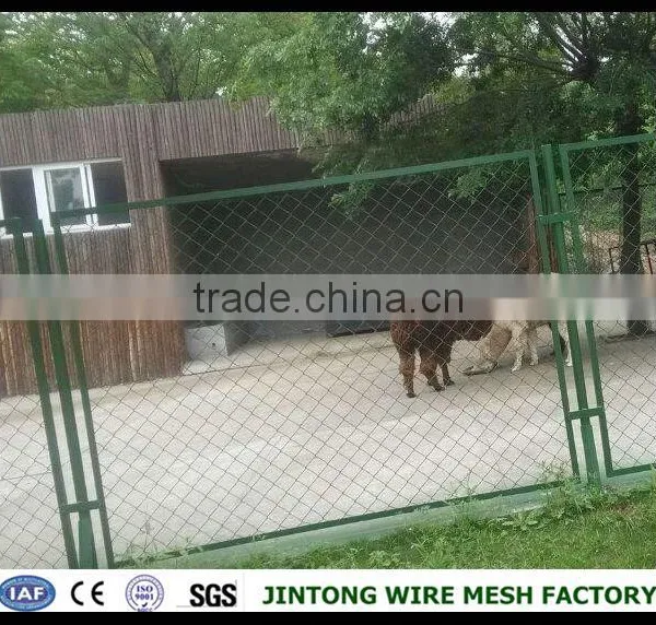 Iron Mesh Fence Gate,roller Chain Link Mesh Fence,diamond Fence Wire Mesh Netting photo-2