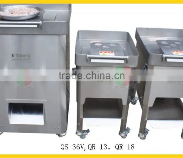 2017 New Full Automatic Europe Type Electric Industrial Vertical Meat Process Machine Meat Cutter photo-6
