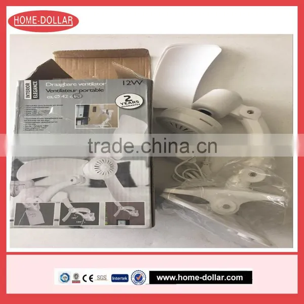 White Plastic Portable Fan photo-2
