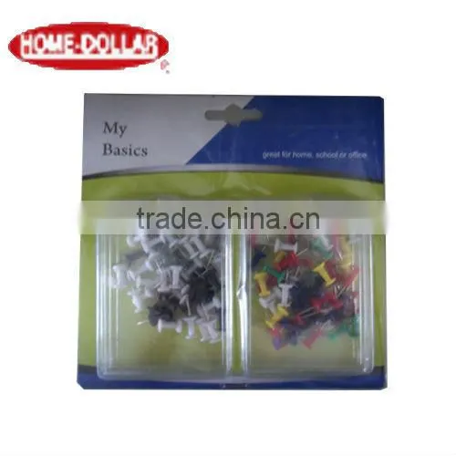 home plastic white black color transparent h nail for photo