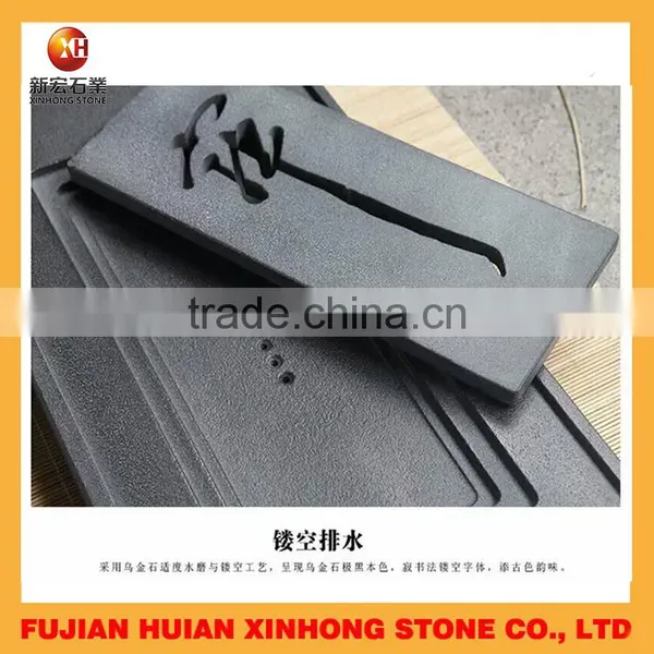 Luxurious Stone Craft Tea Trays With Word Carving photo-2