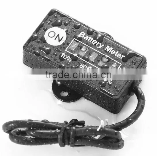 12v Rectangular Battery Indicator Meter photo-3