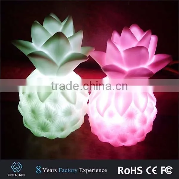 Flashing Pineapple Shape Toys Mini LED Night Light Desktop Decoration photo-4