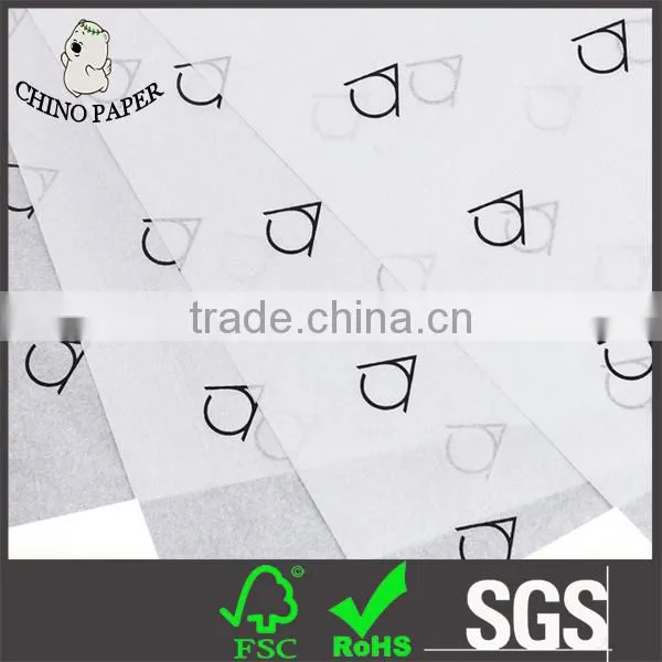 Company Brand Logo Print on White Tissue Paper photo-2