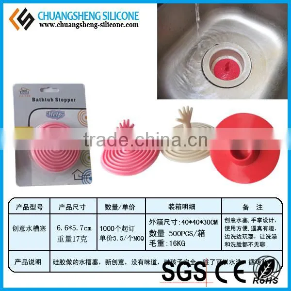 Funny Shape Fruits Washing Sink Drain Silicone Plug photo-6