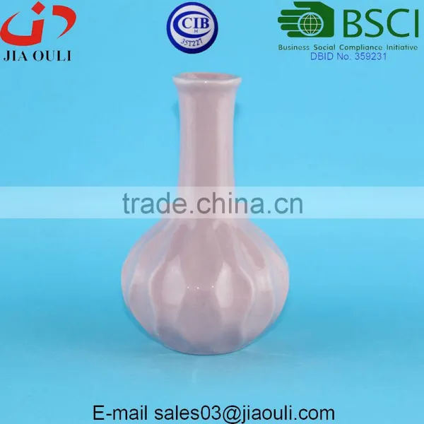 Wave Patterned Glazed Colors Cheap Ceramic Vases photo-4