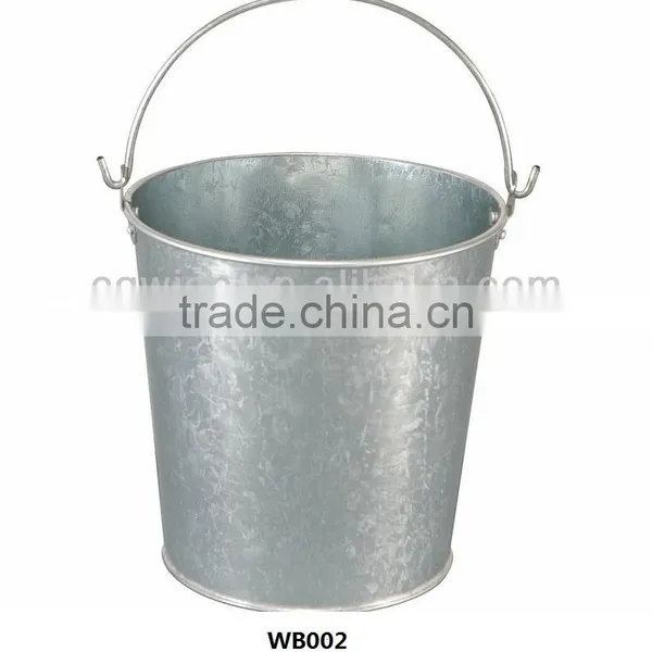 Popular 12L Metal Galvanized Bucket
