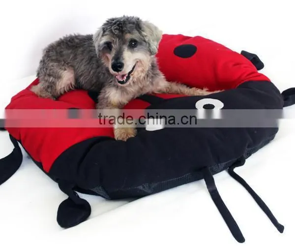 Luxury Pet Dog Beds Pet Product Supplies Cute Ladybug Shape Kennel Decorative Dog Kennels photo-5