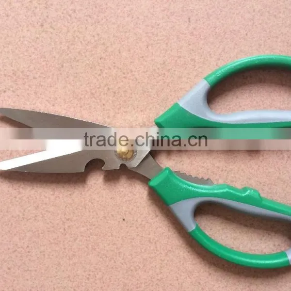 Berrylion 8.5'' Stainless Steel Soft Grip Handle Kitchen Scissor With High Quality photo-5