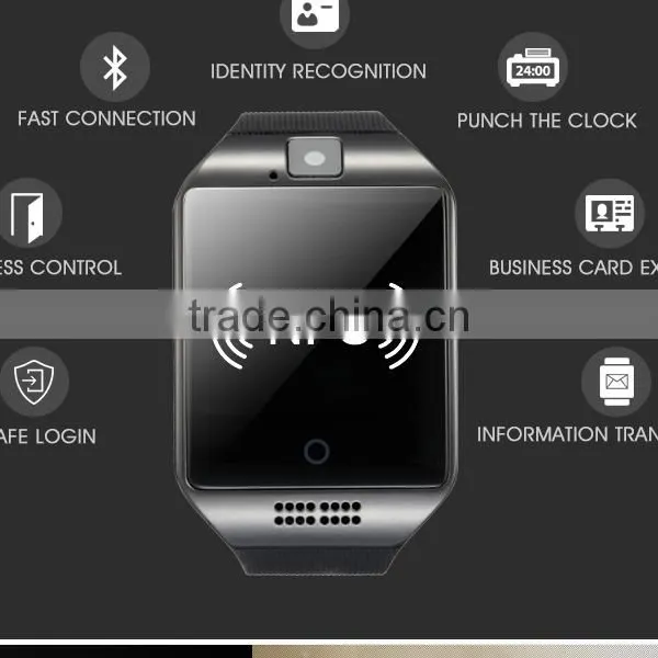 2017 New Smart Device Q18 Smart Watch Bluetooth Waterproof SIM Card Watch for Android for IPhone photo-3