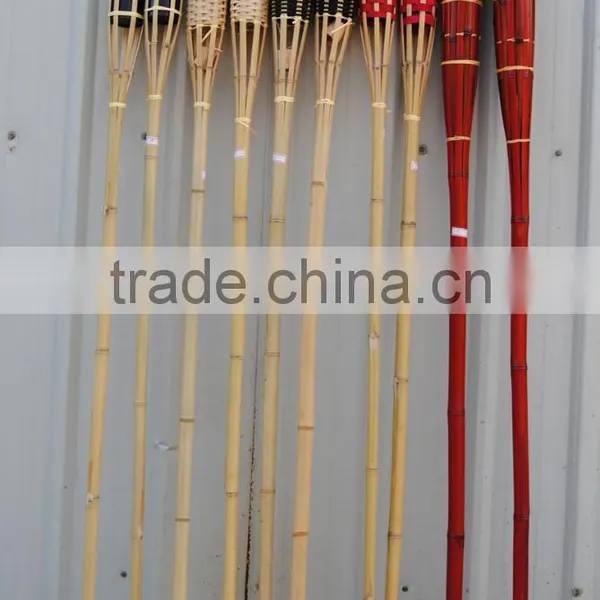 Bamboo Tiki Torches