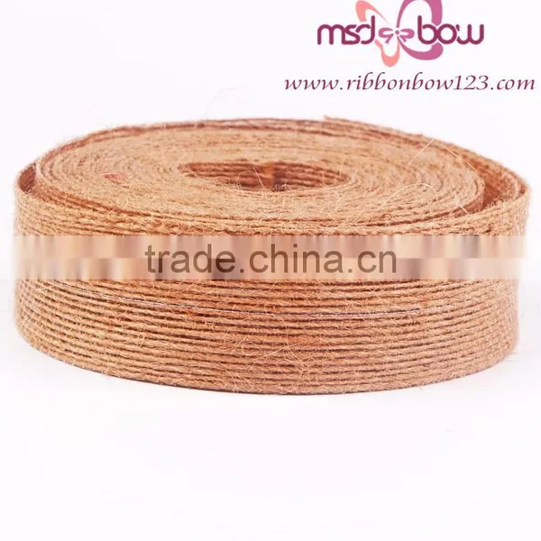 Decorative Natural Burlap Ribbon for Festival Celebrate photo-5