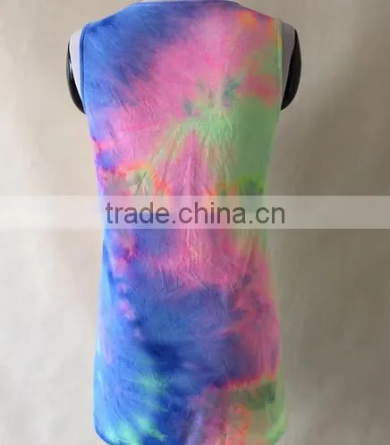 2016 Vestidos Watercolor Print Dresses Pencil Women Dress Summer Dresses photo-4