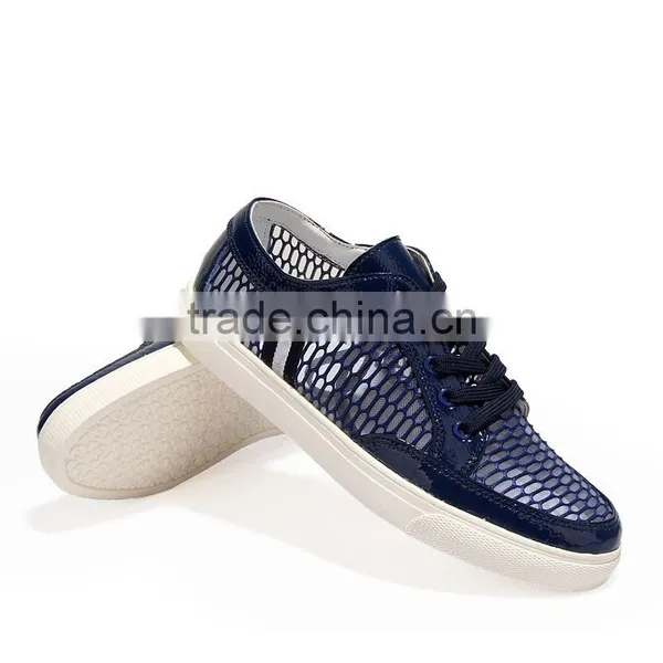 Summer Hollow Casual Shoes Sample Fashion for Male, Men Transparency Casual Skateboard Shoes Hollow Out High Quality photo-2
