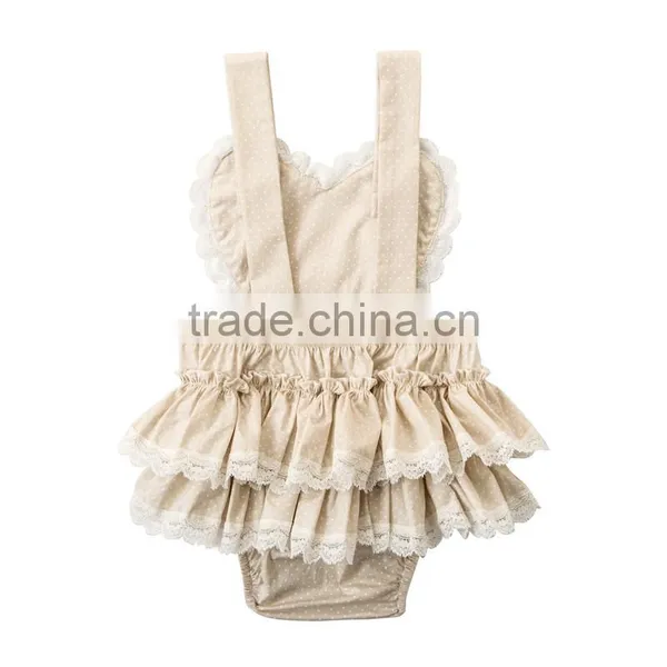 2017 Hot Sale Baby Romper With Heart Clothes photo-3