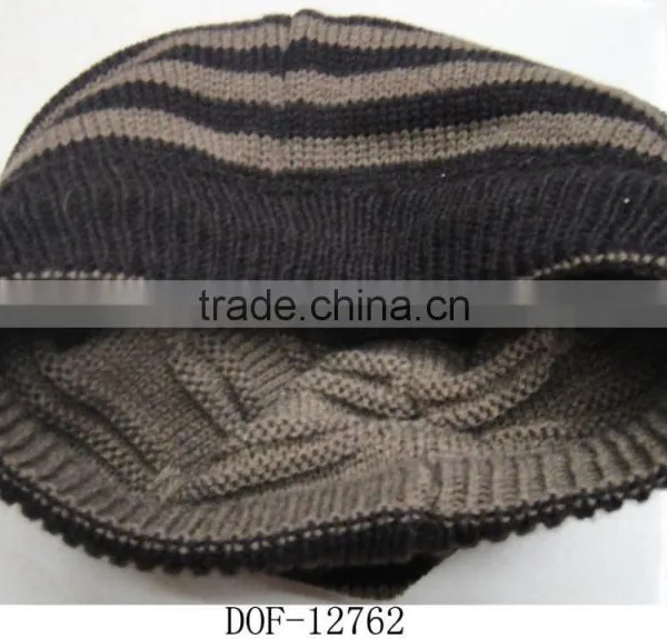 Fashion Most Popular Crochet Acrylic Winter Men Cap photo-2