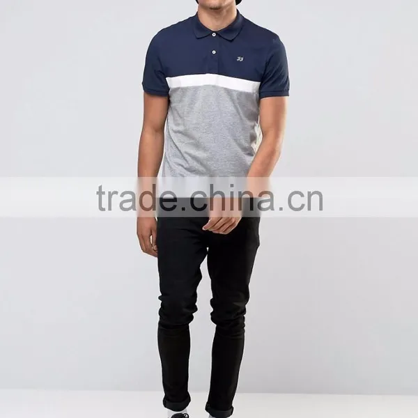 China OEM Manufacturer Summer Casual 180g 100% Cotton Short Sleeve Stripe Mens T-shirt photo-4