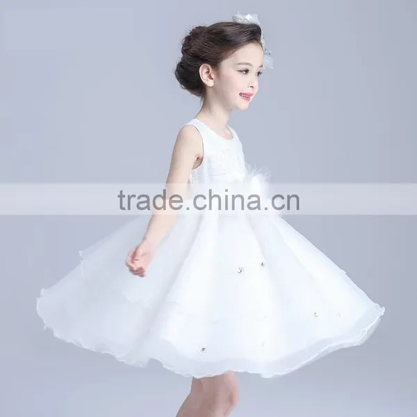 Latest Dresses Design Clothing Outfit for Ruffle Summer Children Dress Wholesale Cute Kid Clothes photo-3