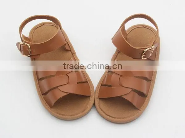 2017 Handmade Lovely Rubber Soles Shoes Wholesale Kids Sandals China photo-4