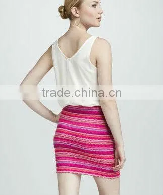 2013 New Arrival Summer Block Slim Skirt 3047 photo-2