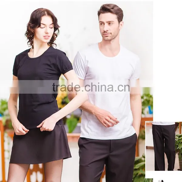 OEM ODM Hotel Waiter Uniforms Wholesales Unisex Restaurant Uniform photo-6