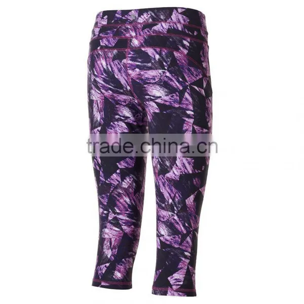 Colorful Yoga Pants Mature Tight Women Legging photo-2