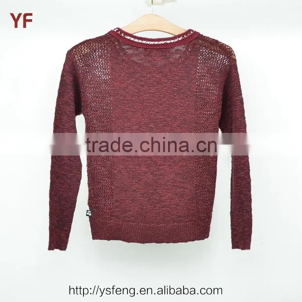 Models Hand Knitted Latest Sweater Designs For Girls photo-2