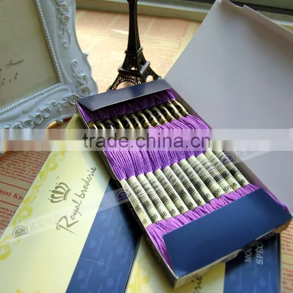 Cheap 100% Cotton Cross Stitch and Embroidery Thread Cross Stitch Threads photo-2