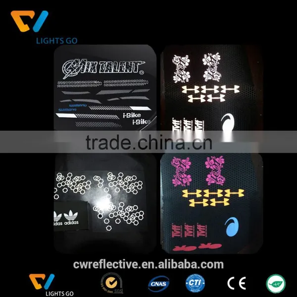 High Light Glow in the Dark Washable Reflective Clothes Tag Brand photo-4