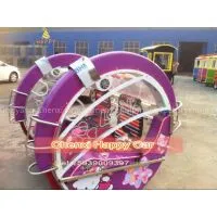Park Amusement Happy Swing Rotating Car – Middle Kiddie Ride on Car Equipment photo-2