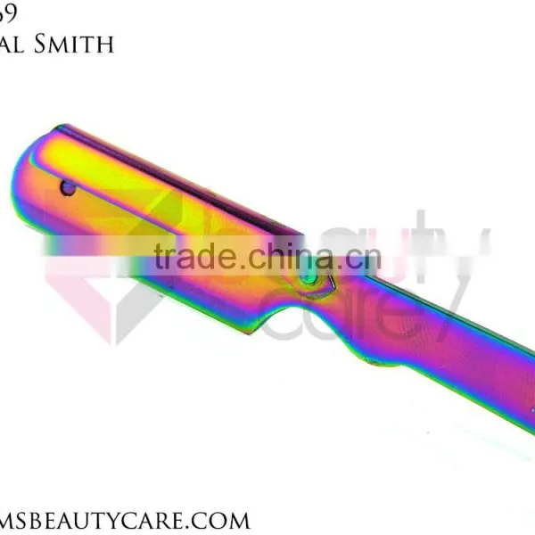 Titanium Coated Straight Razor With Bone Handle photo-2