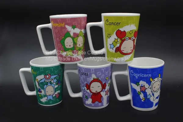 Decal Porcelain Coffee Mug Gift Product Promotion Can be OEM
