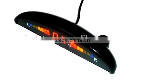 Roof Mounting LED Backup Sensors 4 Black Sensors, LED Parking Sensors photo-4