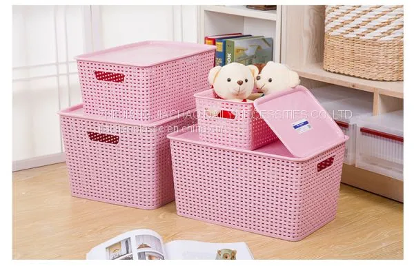 Plastic Woven Bin Storage Range With 5 Different Size photo-2