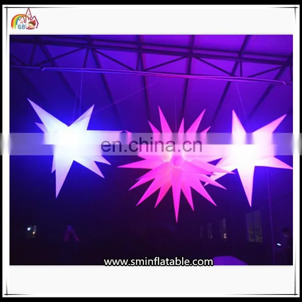 Lighting Star Wedding Party Decoration Hanging Inflatable Best Price LED Light Star photo-3