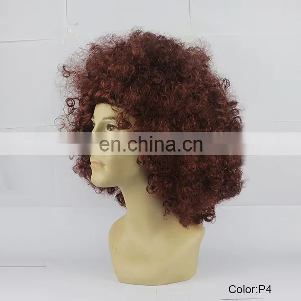 Funny Wig Clowns Fans Wig Party Fancy Dress Hair Wig P4 photo-2