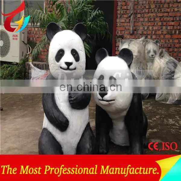 High Simulation Fiberglass Animal Sculpture for Garden Decoration photo-2