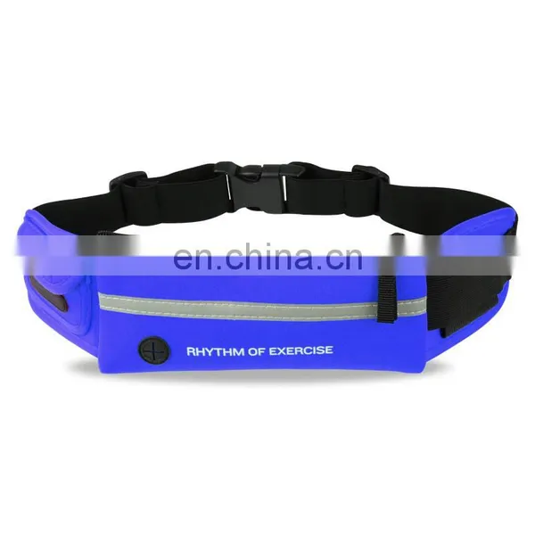 Outdoor Waterproof Reflective Elastic Sport Waist Bag photo-4