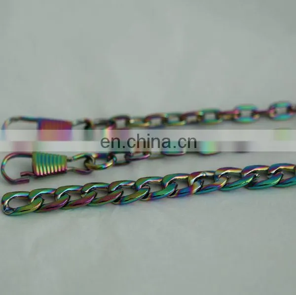 Manufacturer Supply Metal Snap Hooks With Chain for Bag Handle photo-2